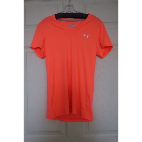 Under Armour Tops - Under Armour Bright Orange Shirt